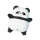 Lampka InnoGIO Silikonowa lampka nocna LED GIOSLEEPY PANDA